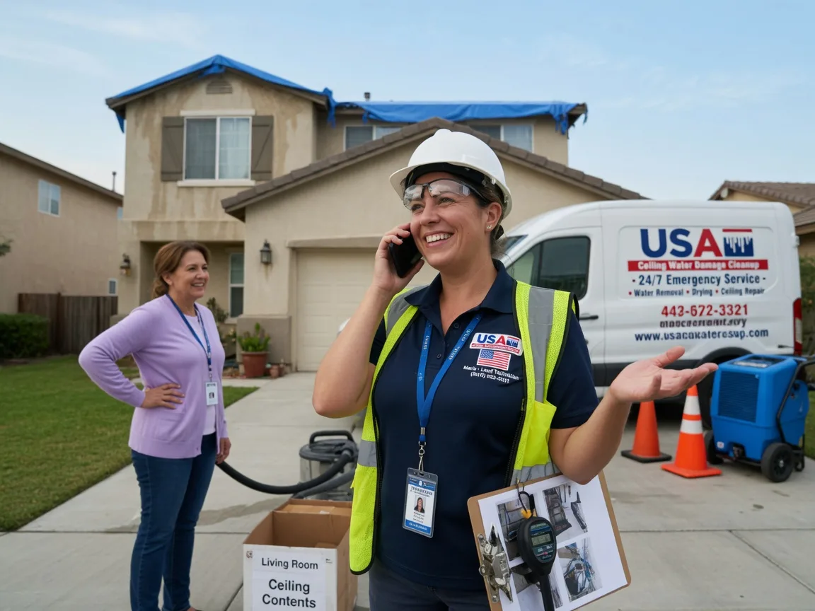 Ceiling Water Damage Restoration Ava, OH FAQs